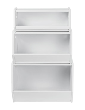 Jugueteros modulares modernos de madera blancos Duduk