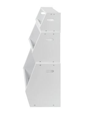 Jugueteros modulares modernos de madera blancos Duduk