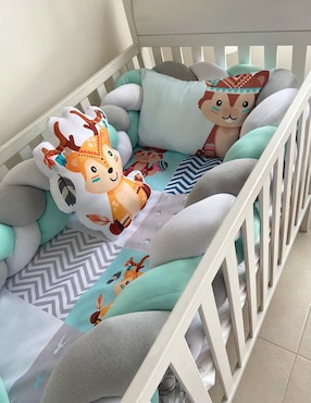 Juego de cuna Beikia para bebé niño 5 piezas