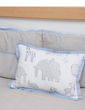 Juego de cuna Pipapo Selva para bebé niño 4 piezas