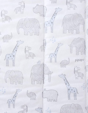 Juego de cuna Pipapo Selva para bebé niño 4 piezas