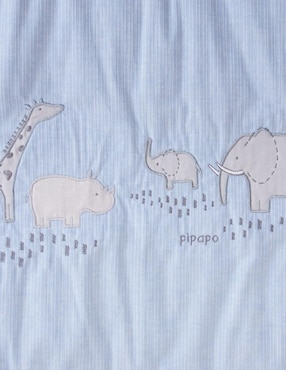 Juego de cuna Pipapo Selva para bebé niño 4 piezas