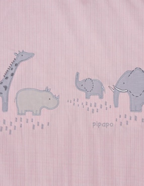 Juego de cuna Pipapo Jirafa para bebé niña 4 piezas
