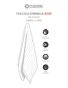 Frazada térmica de tejido plano Esquimal unisex