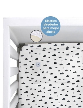 Juego de sábanas de algodón Nap
