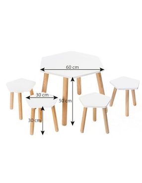 Mesa de comedor Duduk