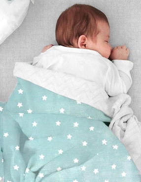 Cobija de tejido plano Nap para bebé niño