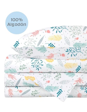 Juego de sábanas de algodón 250 hilos Nap