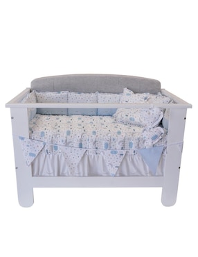 Juego de cuna Titi Muebles Lluvia para bebé niño 6 piezas