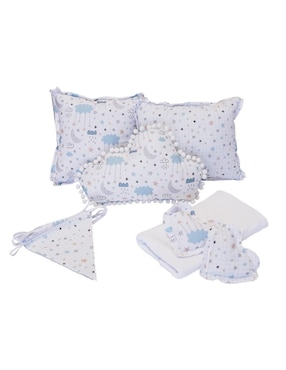 Juego de cuna Titi Muebles Lluvia para bebé niño 6 piezas