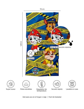 Toalla para baño Providencia Paw Patrol