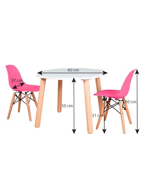 Set de mesa infantil Duduk de 3 piezas