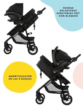 Carriola travel system Grow & Go Flex Safety 1St plegable