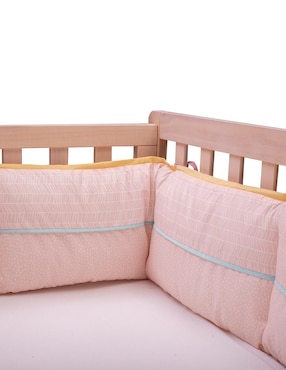 Bumper Pipapo Mamey para bebé niña