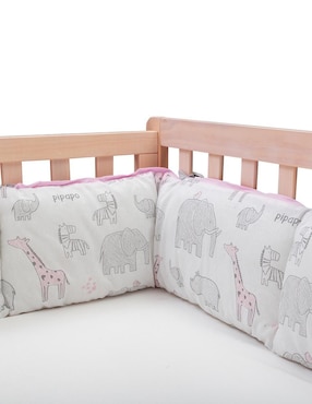 Bumper Pipapo Selva para bebé niño