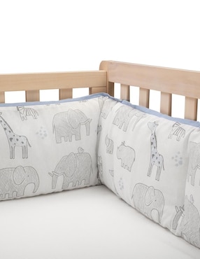 Bumper Pipapo Selva para bebé niño