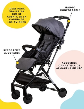 Carriola travel system Trolly Ultra Light Safety 1St plegable