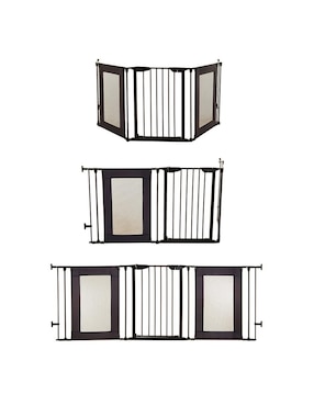 Puerta de seguridad de metal para bebé Dreambaby