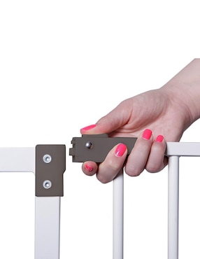Puerta de seguridad de metal para bebé Dreambaby
