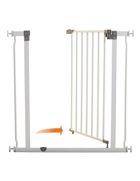 Puerta de seguridad de metal para bebé Dreambaby