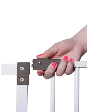 Puerta de seguridad de metal para bebé Dreambaby