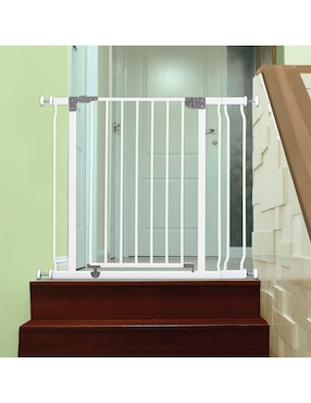 Puerta de seguridad de metal para bebé Dreambaby
