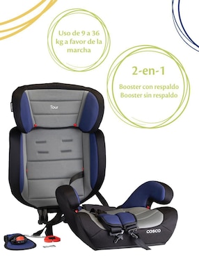 Autoasiento booster Cosco Tour