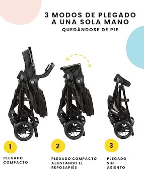 Carriola travel system Safety 1St plegable