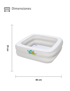 Bañera Bestway de plástico