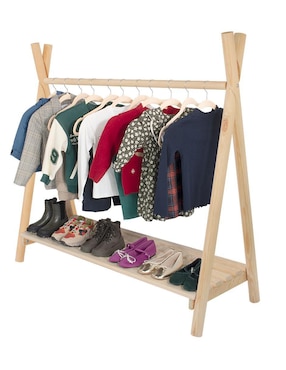 Ropero Duduk Montessori de madera pino