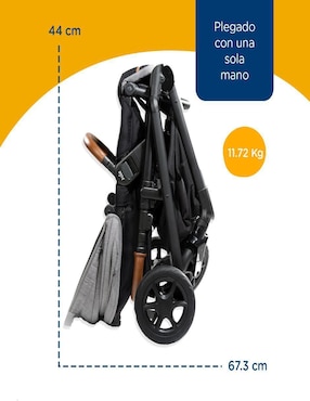 Carriola estándar Aeria Joie plegable