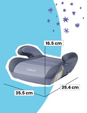 Autoasiento booster Cosco Topside Organic Waves
