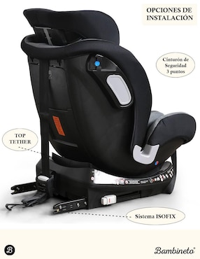 Autoasiento Bambineto Roadtrip