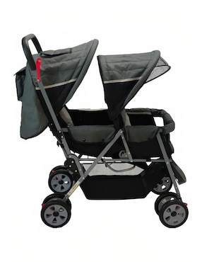 Carriola doble Gemelar The Baby Shop plegable