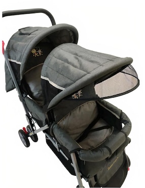 Carriola doble Gemelar The Baby Shop plegable