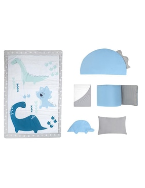 Juego de cuna Chiquimundo infantil unisex 6 piezas