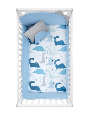 Juego de cuna Chiquimundo infantil unisex 6 piezas