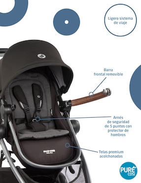 Carriola travel system Zelia Max 2 Maxi Cosi plegable