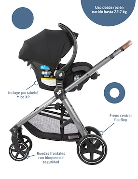 Carriola travel system Zelia Max 2 Maxi Cosi plegable