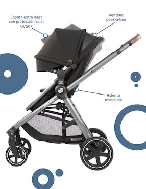 Carriola travel system Zelia Max 2 Maxi Cosi plegable