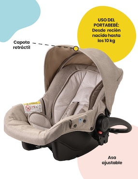 Carriola travel system Legacy Safety 1St plegable