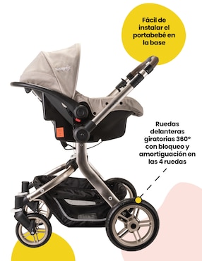 Carriola travel system Legacy Safety 1St plegable