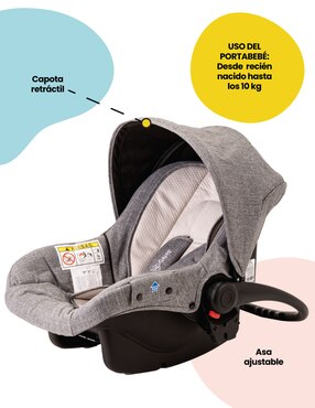 Carriola travel system Legacy Gris Safety 1st