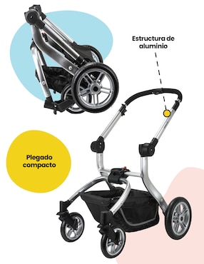 Carriola travel system Legacy Safety 1St plegable