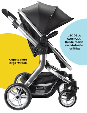 Carriola travel system Legacy Safety 1St plegable