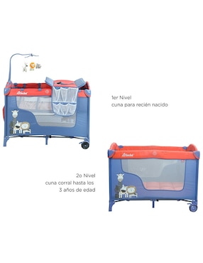 Cuna de viaje The Baby Shop Corraldreams