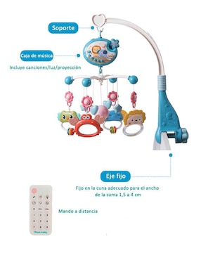 Móvil sonajero para bebe