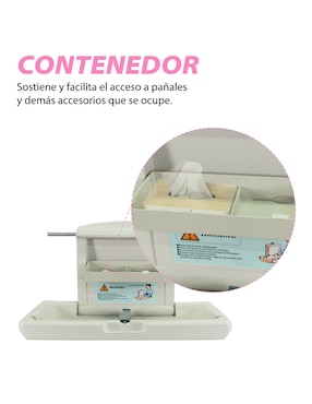 Cambiador Onof de madera unisex