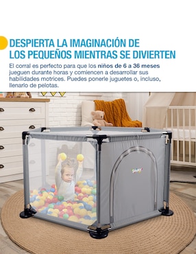 Corral portátil Shimy para bebé