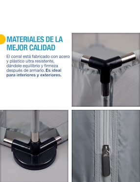 Corral portátil Shimy para bebé